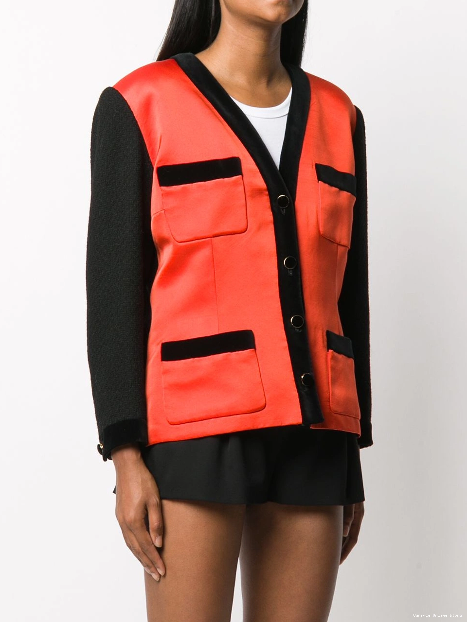 Cheap 1990s jacket single-breasted Women Versace 0729